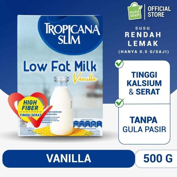 

Tropicana Slim Milk Low Fat Vanilla 500gr