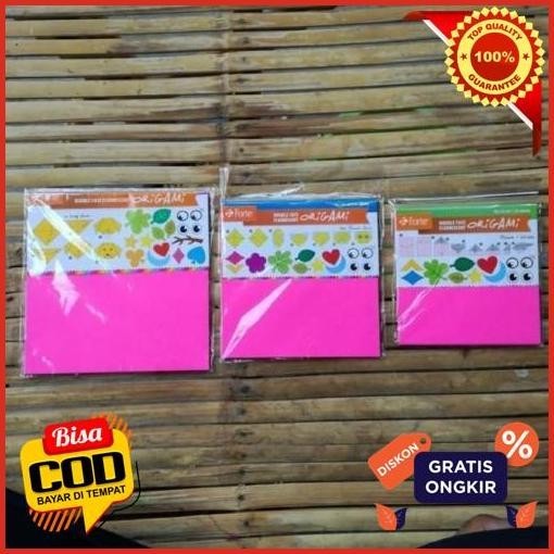 

Cuci Gudang Origami Colour Paper Forte Kertas Lipat 20X20Cm Flourescent Promo Terbatas