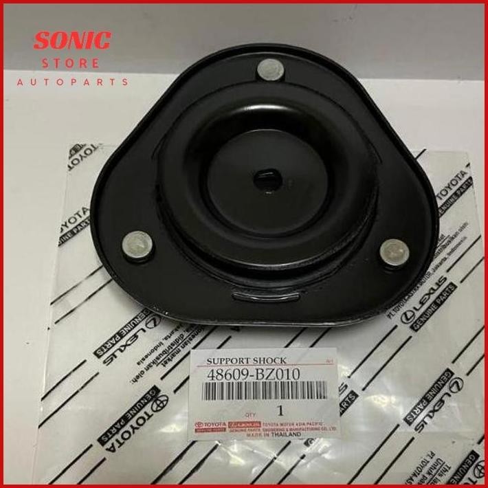 SUPPORT SHOCK KARET SUPPORT DEPAN AVANZA XENIA LAMA OLD ORI/ASLI 100% 1PC 48609-BZ010