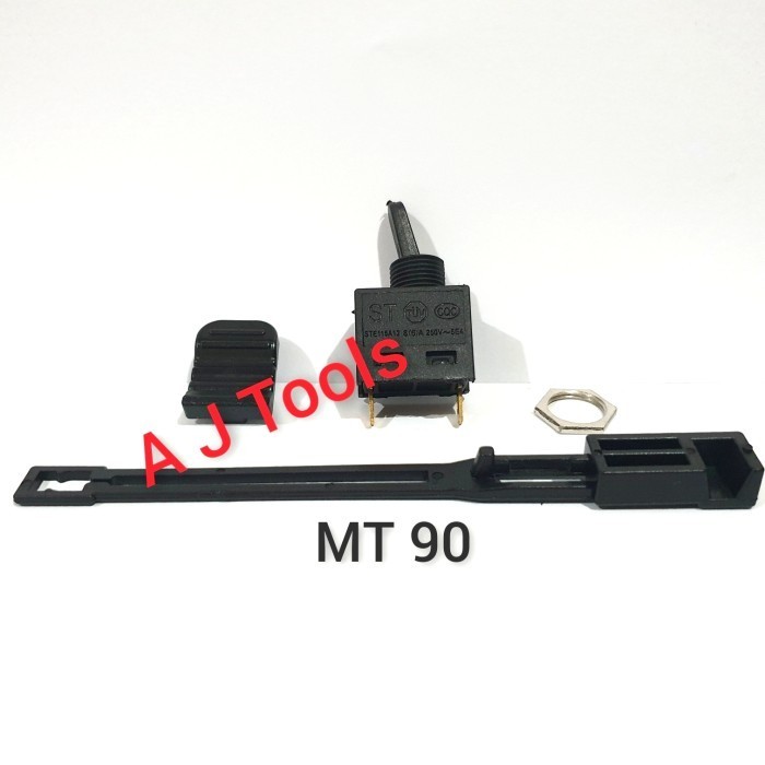 SWITCH / SAKLAR + LEVER & KNOB GERINDA MT90 MAKTEC MT 90 SET