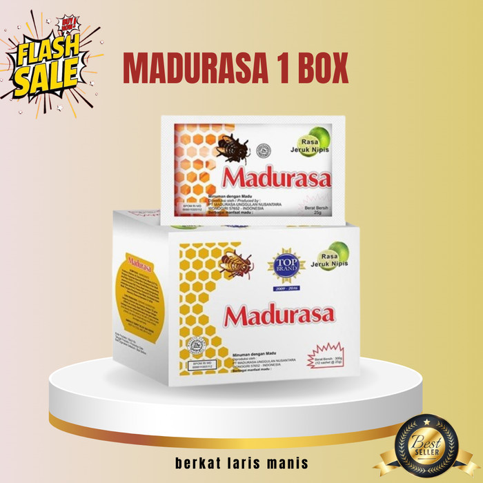 

MADURASA SACHET RASA ORIGINAL (1 BOX = 12 SACHET)