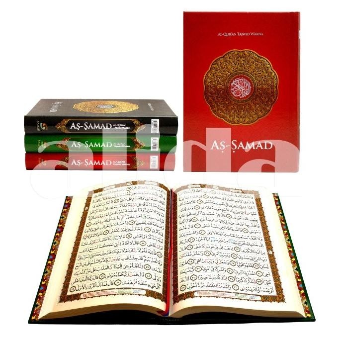 

Alquran As-samad, Al-quran Mushaf dengan Tajwid Warna ukuran besar