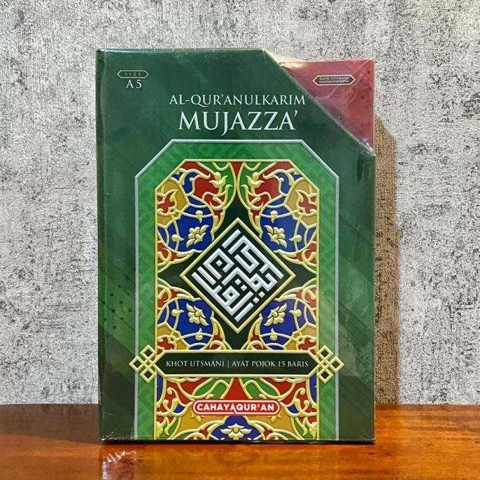 

Alquran Per Juz, Alquran Mujazza Khat Utsmani 15 Baris A5