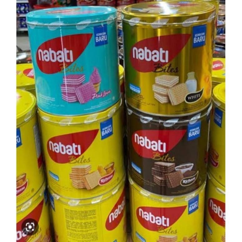 

nabati wafer bites kaleng 287 gr all varian BISA COD