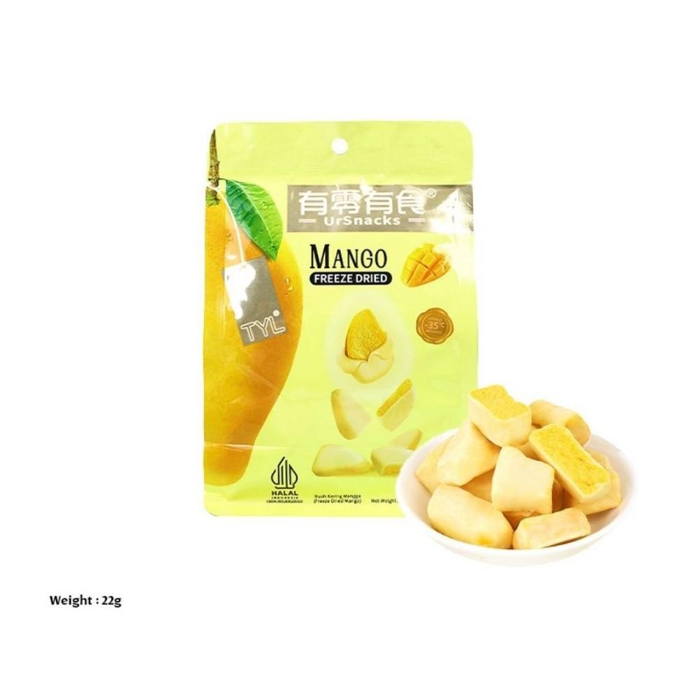 

KERIPIK BUAH MANGGA / FREEZE DRIED MANGO HALAL / DRIED FRUIT MANGO
