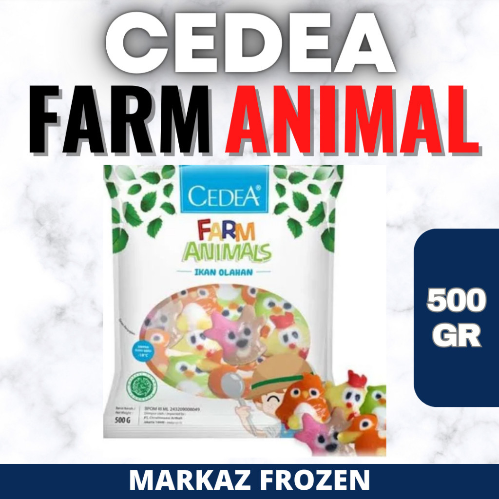 

CEDEA FARM ANIMAL 500GR (20/Q)