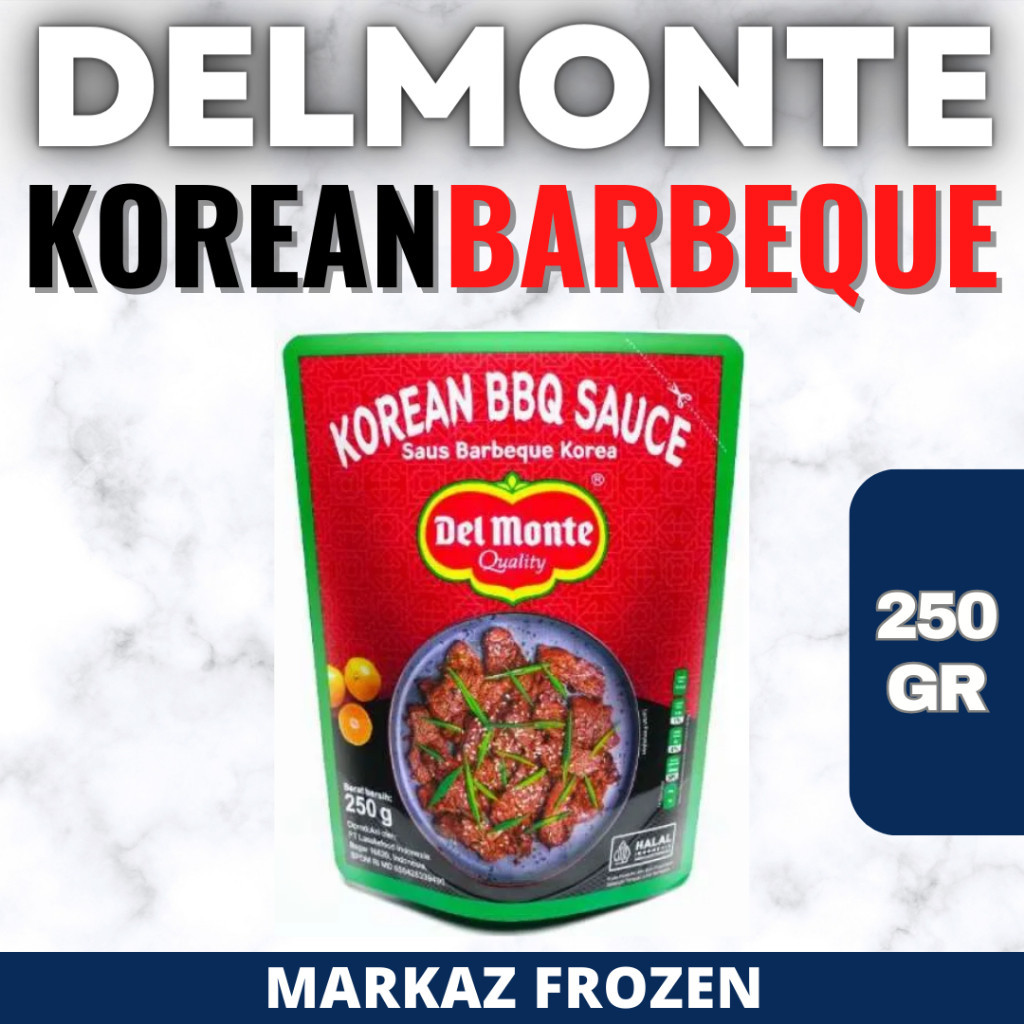 

DELMONTE KOREAN BARBEQUE SAUCE 250GR (24/Q)