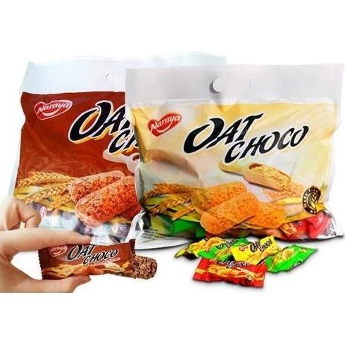 

Naraya Oat Choco Sereal Gandum 400gr isi 40 pcs Original ALL VARIAN Premium Snack Sehat