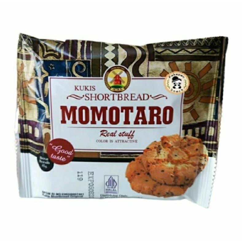 

(1 DUS/60 PCS ) MOMOTARO KUKIS SHORTBREAD 45gr By AOKA
