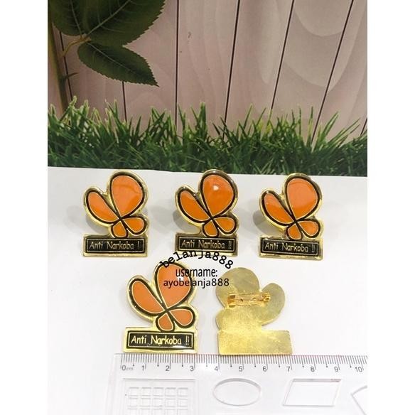 Pin anti NARKOBA murah satuan
