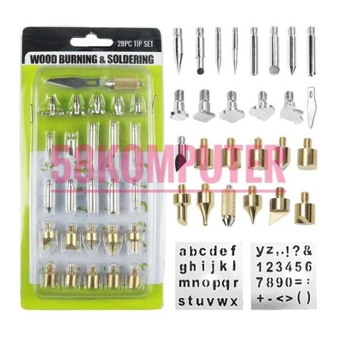 

Solder Lukis Pyrography Solder Ukir Kayu Wood Burning Pen Pyrography