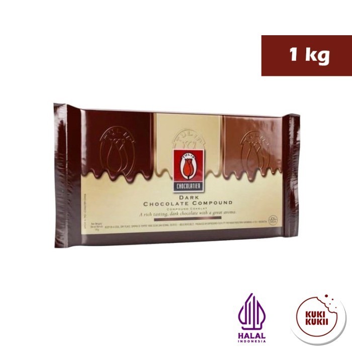 

Terlaris Coklat Tulip Dark Chocolate Compound 1kg Tulip Coklat batang 1kg SALE
