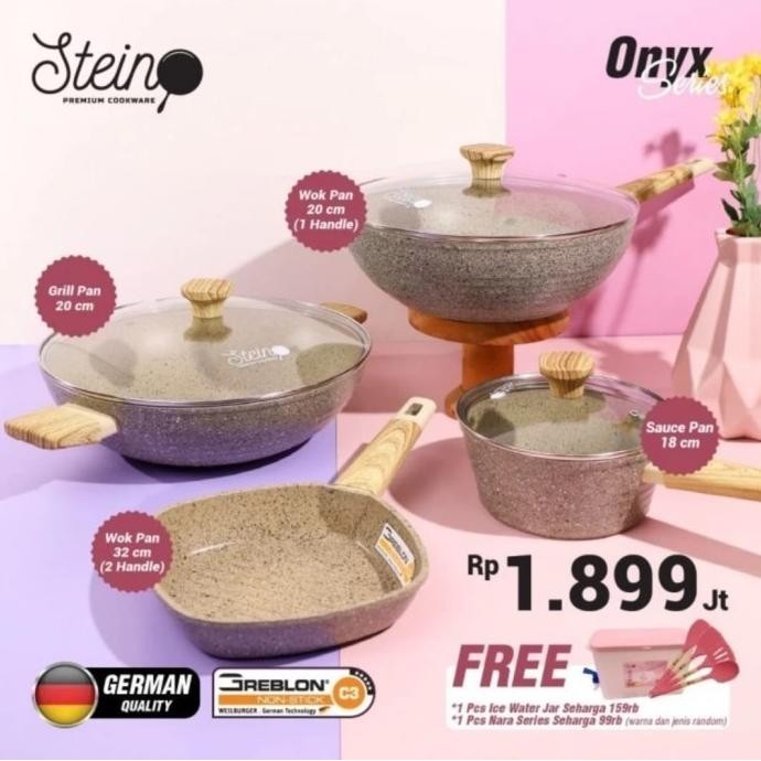 Stein Cookware - Paket Onyx Santypurnama75