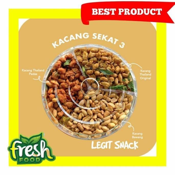 

KACANG THAILAND BAWANG TOPLES SEKAT 3 / PAKET LEBARAN PARSEL HAMPERS