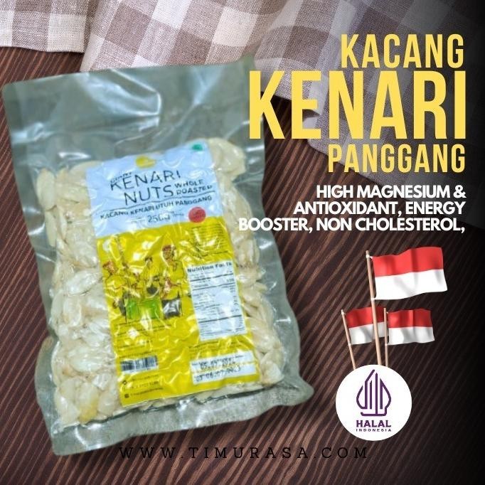 

Kacang Kenari Panggang Original-Giant Kenari Nut Roasted 250g