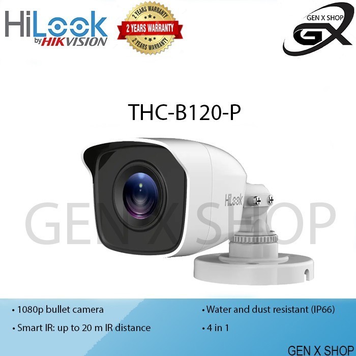 Kamera Cctv Thc B120 P Hilook Outdoor 2Mp 1080P By Hikvision B120P