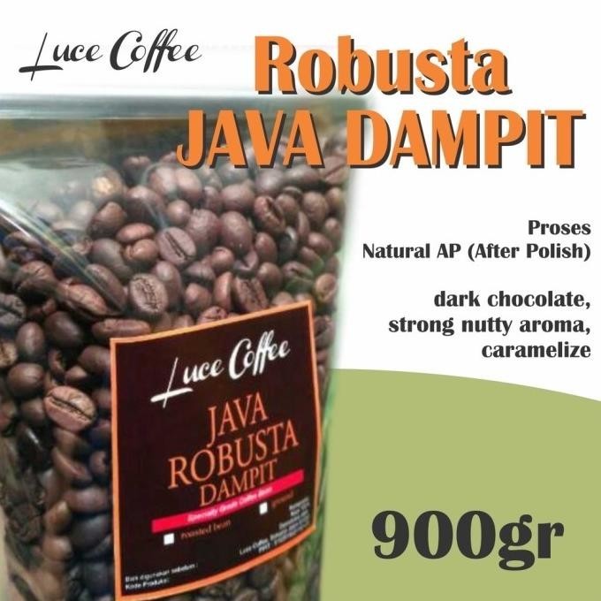 

Kopi Java Robusta Dampit 900gr - Luce Coffee - Biji atau Bubuk