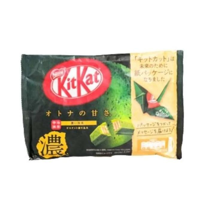 

Kit Kat Mini Green Tea / Wafer Salut Cokelat Teh Hijau / Matcha 135 Gr