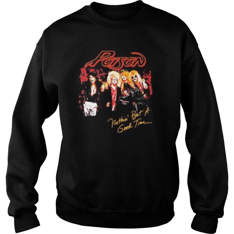 sweater hoodie crewneck poison band