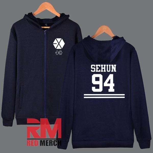 hoodie sweater switer exo sehun k pop
