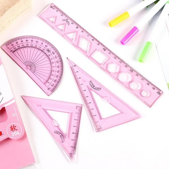 

[(Gosend Bisa) | #Bisa Faktur#-| |#Termasuk Pajak} Termurah 1 Set Penggaris Matematika Geometris, Set Peralatan Kantor Pe