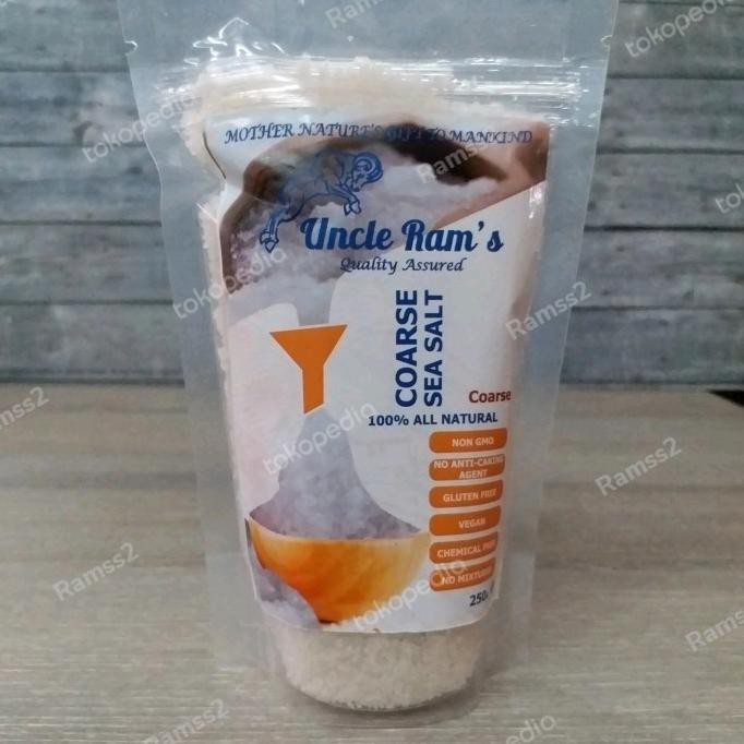 

Uncle Rams Coarse Sea Salt Garam Laut Kasar Refill Grinder Singapore