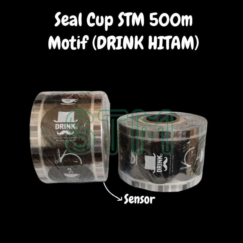 Lid Seal cup JUMBO Sealer 500meter polos cocok semua Gelas PP Cup Juga cocok utk printing/sablon lid