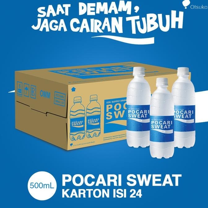 

POCARI SWEAT PET 500 ml Karton isi 24