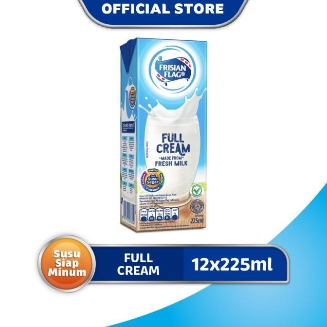 

Frisian Flag Purefarm Susu UHT Fullcream 225ml [12 pcs]