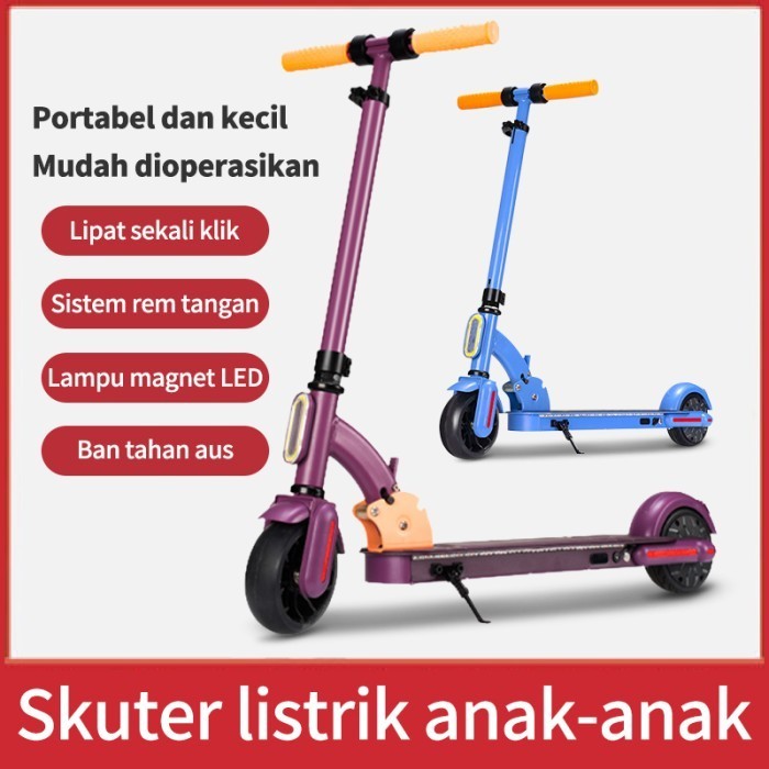 SKUTER LISTRIK ANAK MAINAN ANAK SKUTER LISTRIK MINI SKUTER ORIGINAL BEST QUALITY