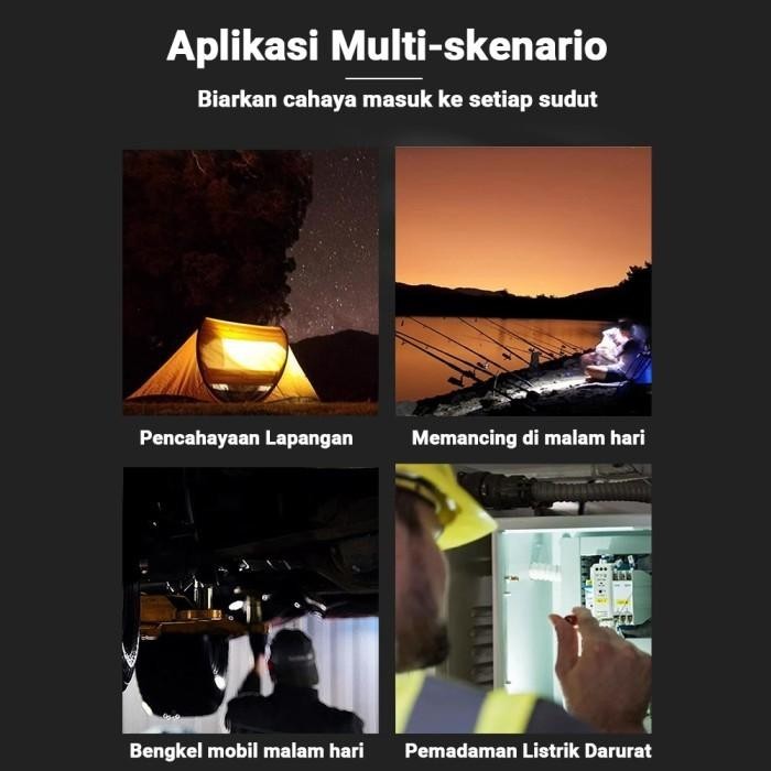 Mlhy Lampu Cordless Led Portable 4/8" Inch Led Isi Ulang Lxt Baterai