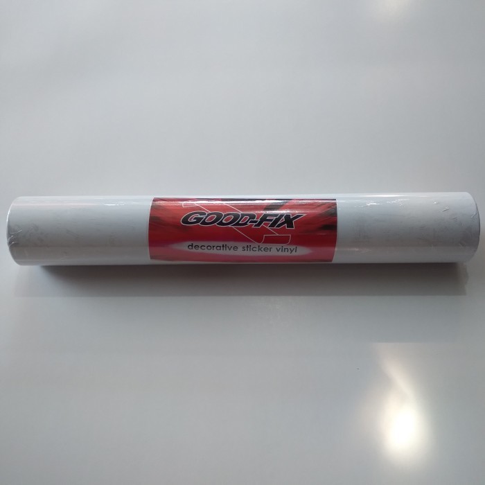 

!!!!!!] Stiker Skotlet Putih Glossy GoodFix per Roll - 15 meter