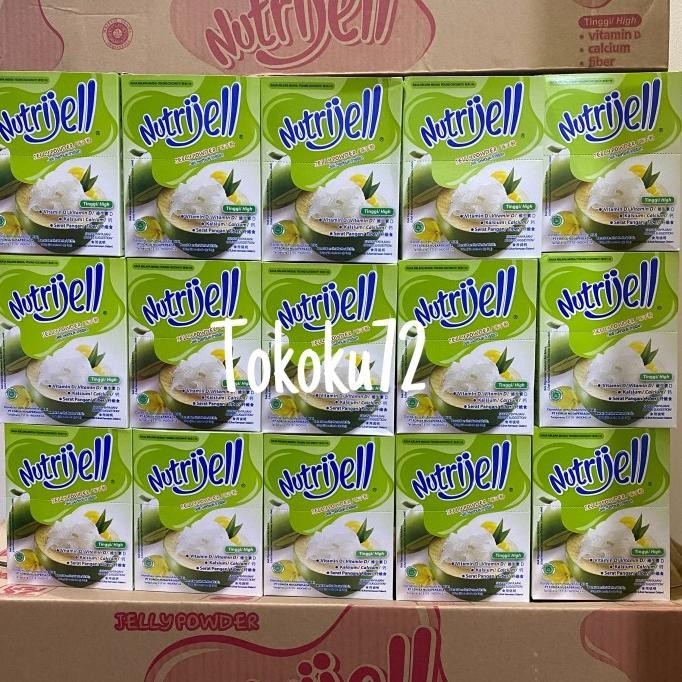 

Nutrijell Kelapa Muda 15 gr per box isi 12 pcs