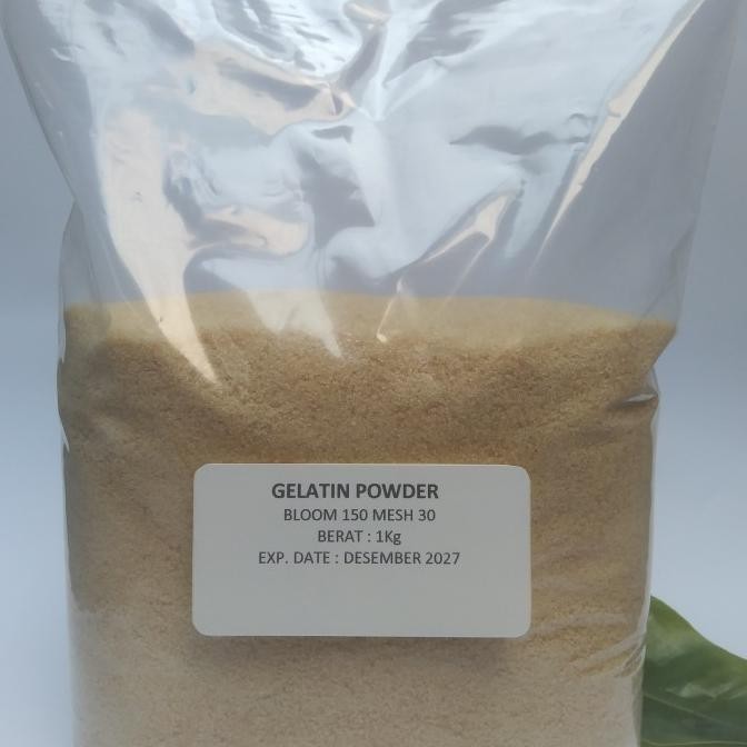 

Gelatin Bubuk Halal MUI 1kg Bisa COD