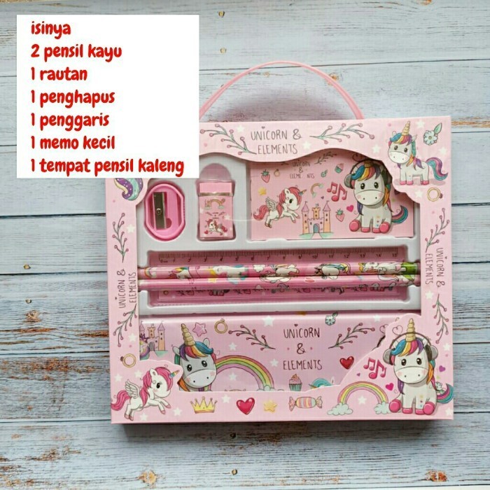 

Study Set Paket Alat Tulis Set Kter Unicorn Kuda Tanduk