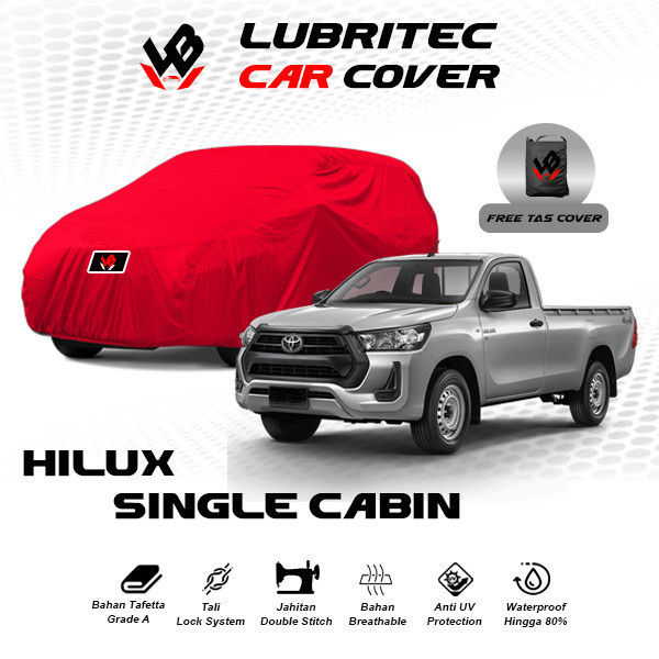 Body Cover Mobil Hilux Single Cabin / Sarung Mobil Hilux Single Cabin , Extra Cabin / Selimut Mobil 
