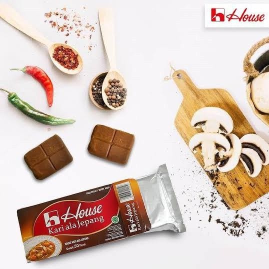 

House Kari Ala Jepang - Curry Sauce Mix - Bumbu Saus Kari Padat 1 Kg