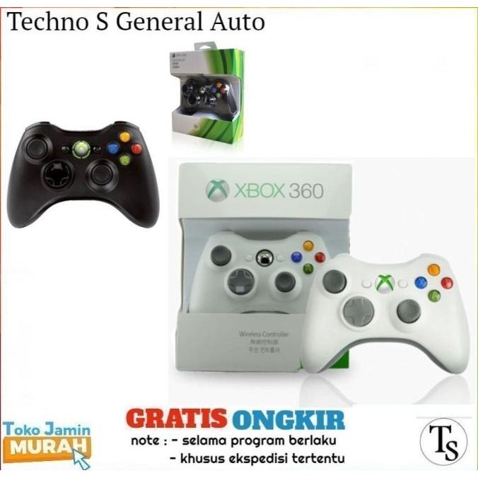 Stik Xbox 360 Wireless Ori pabrik - Stick Xbox 360