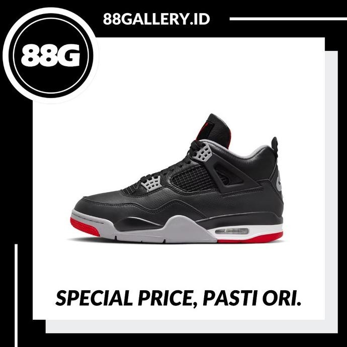Air Jordan 4 Bred Reimagined 100% Original Kanuhariss