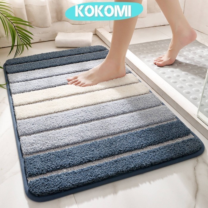 SALE KOKOMI KESET PREMIUM HIDEKI 40X60CM BATHMAT KESET KAMAR MANDI ANTI SL