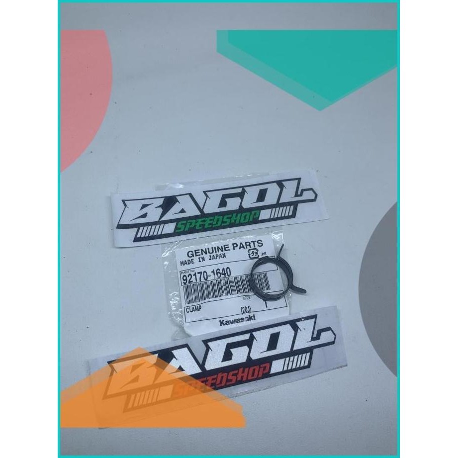 Clamp Klem Selang Tabung Ris Ninja Rr R Ss Original Kawasaki 13m4yZ4 l