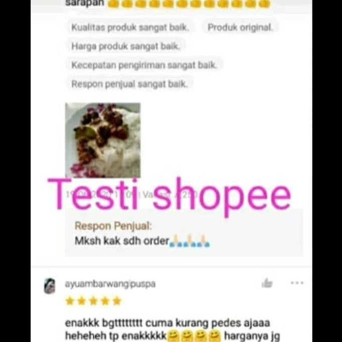 

Krengsengan Bekicot Full Bumbu Mantap Abiz!!! 500Gr
