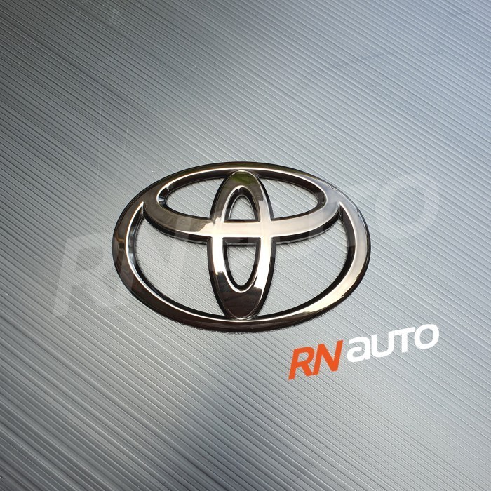 Emblem Logo Black Chrome Toyota Fortuner Vrz Belakang
