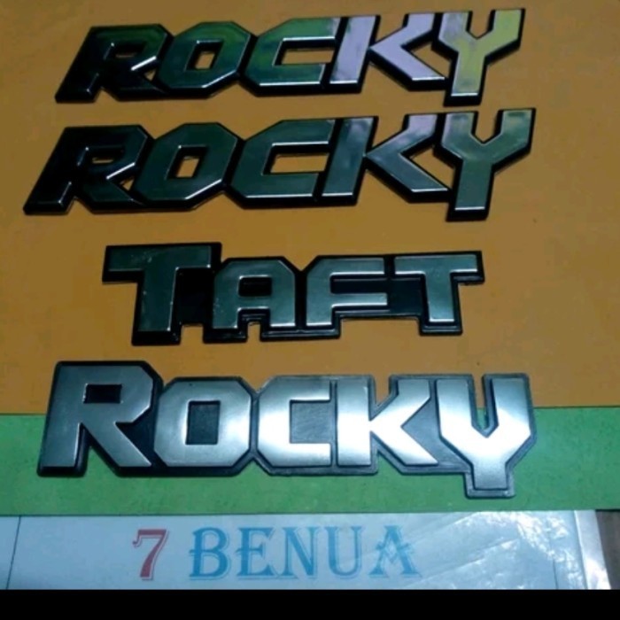 Emblem Daihatsu Taft Rocky Independent F78 Tahun 1996