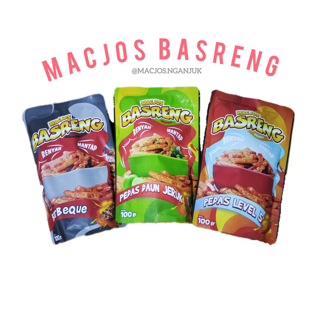 

Macjos Basreng Camilan Enak