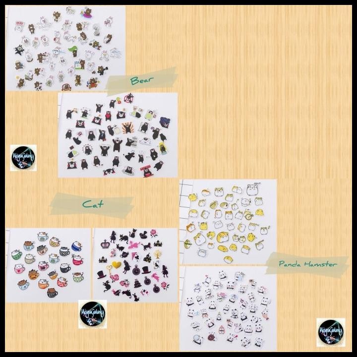 

GRATIS ONGKIR STICKER KERTAS WASHI PAPER GAMBAR SAILORMOON PANDA BEAR FOOD CUTE !!!!
