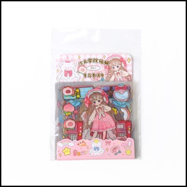 

GRATIS ONGKIR STIKER AESTHETIC KARAKTER CUTE LUCU 1 PACK ISI 25 LEMBAR BAHAN PET !!