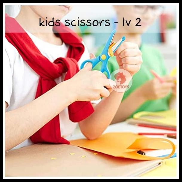 

TERBARU SHUKAKU KIDS SCISSORS LV 1 2 | KIDIPULSE KIDICUT SAFETY SCISSORS !