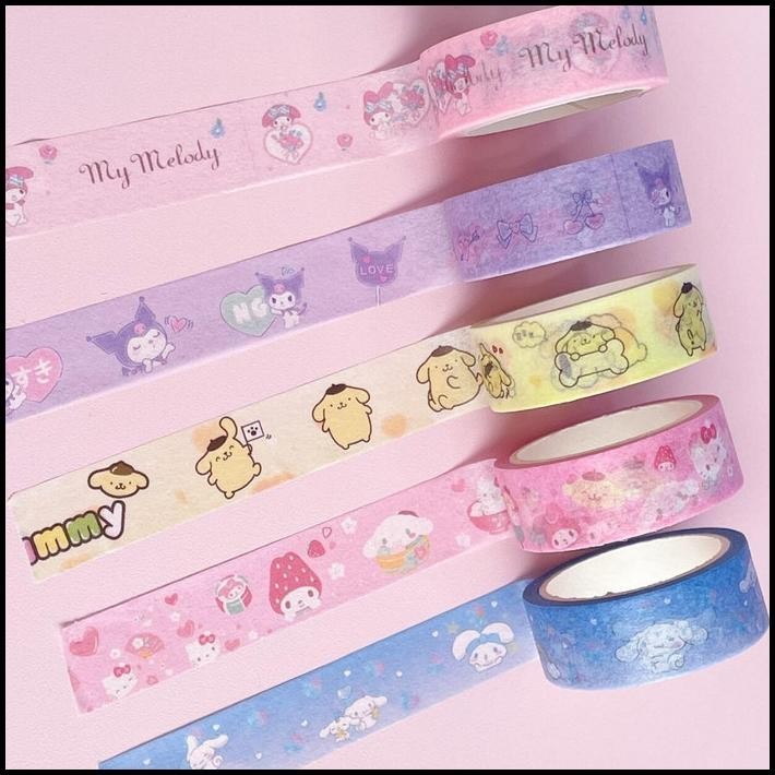 

DISKON WASHI TAPE / MASKING TAPE KERTAS ROLL