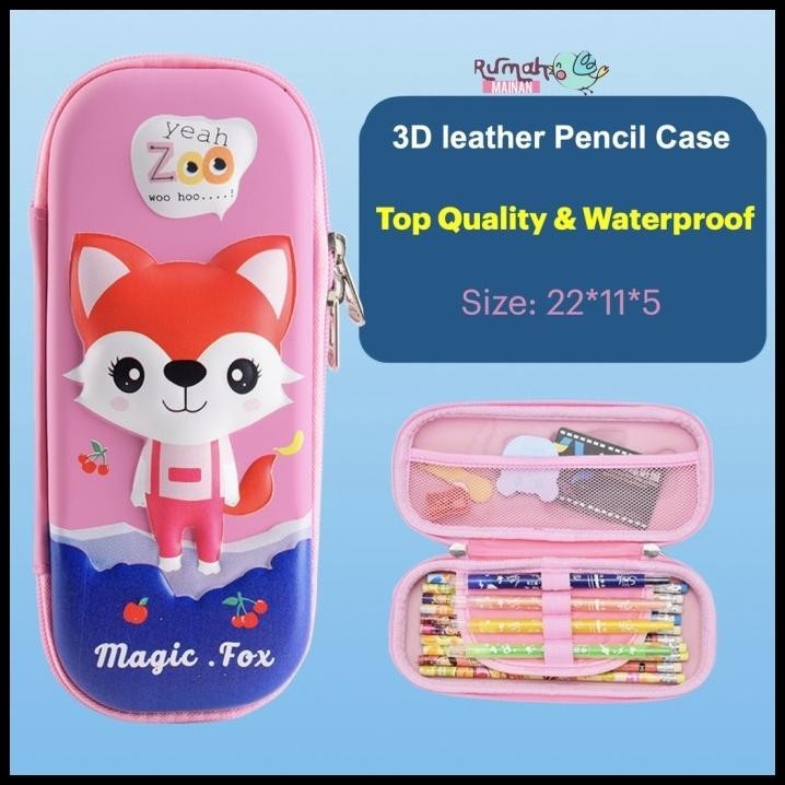 

TERBARU TEMPAT PENSIL KOTAK PENSIL 3D PENCIL CASE ALAT TULIS ANAK SEKOLAH !!!!!!